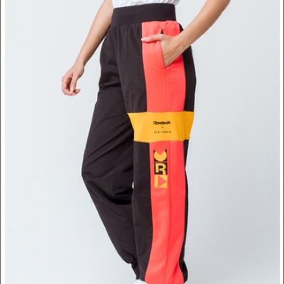 reebok track pants women's